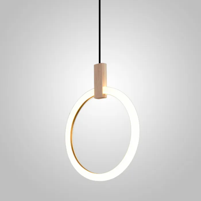 Подвесной светильник HALO D40 Wood от ImperiumLoft