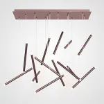 Люстра Dutti D0068 LED Chandelier Modern 14 Copper от ImperiumLoft