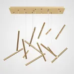 Люстра Dutti D0068 LED Chandelier Modern 14 Gold от ImperiumLoft