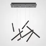 Люстра Dutti D0068 LED Chandelier Modern 7 Black от ImperiumLoft