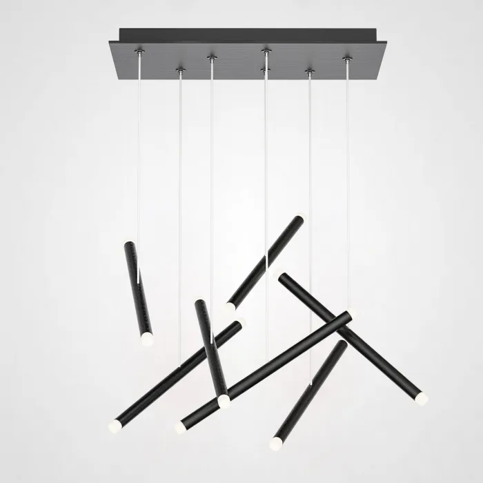 Люстра Dutti D0068 LED Chandelier Modern 7 Black от ImperiumLoft