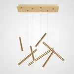 Люстра Dutti D0068 LED Chandelier Modern 7 Gold от ImperiumLoft