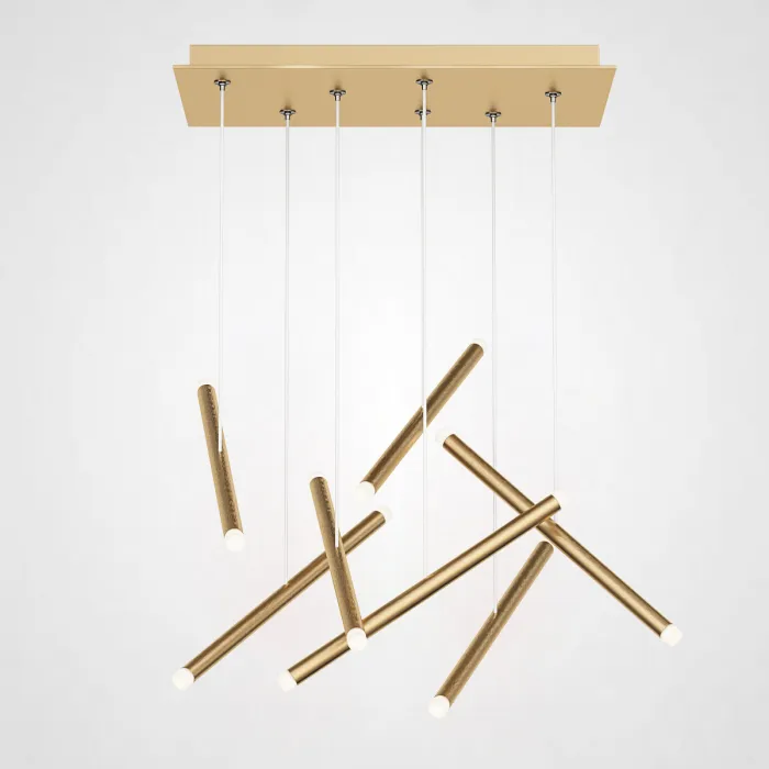 Люстра Dutti D0068 LED Chandelier Modern 7 Gold от ImperiumLoft