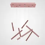 Люстра Dutti D0068 LED Chandelier Modern 7 Rose Gold от ImperiumLoft