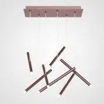 Люстра Dutti D0068 LED Chandelier Modern 7 Copper от ImperiumLoft