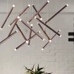 Люстра Dutti D0068 LED Chandelier Modern 14 Gold от ImperiumLoft