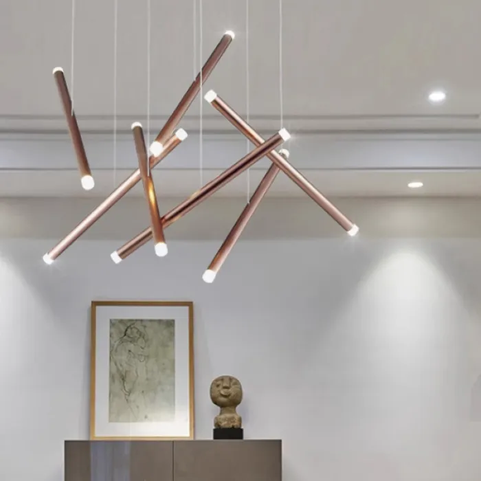 Люстра Dutti D0068 LED Chandelier Modern 14 Gold от ImperiumLoft