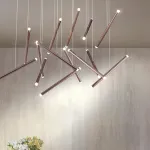 Люстра Dutti D0068 LED Chandelier Modern 14 Gold от ImperiumLoft