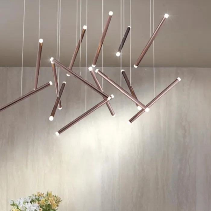 Люстра Dutti D0068 LED Chandelier Modern 14 Gold от ImperiumLoft