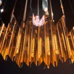 Подвесной светильник Tom Kirk Facet Pendant Gold от ImperiumLoft