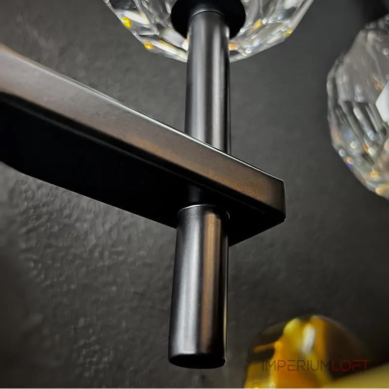 Бра Boule de Cristal Double Sconce Brass Черный от ImperiumLoft Бра Boule de Cristal Double Sconce Brass Черный от ImperiumLoft