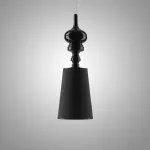 Подвесной светильник Josephine Pendant Lights D18 Black с оригинальным плафоном