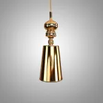 Подвесной светильник Josephine Pendant Lights D18 Gold с оригинальным плафоном