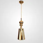 Подвесной светильник Josephine Pendant Lights D23 Gold с плафоном оригинальной формы