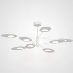 Люстра на штанге INGEL D110 8 lamps White от ImperiumLoft