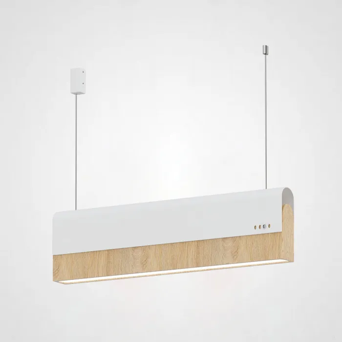 РЕЕЧНЫЙ ПОДВЕСНОЙ СВЕТИЛЬНИК BOOK 3 L60 White от ImperiumLoft