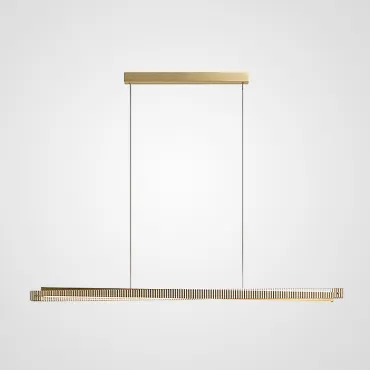 Реечный, рядный светильник CHIFFA SKEW L140 BRASS
