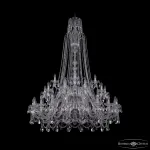 Подвесная люстра Bohemia Ivele Crystal 1411 1411/20+10+5/460/XL-175/2d Ni