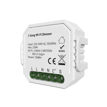 Контроллер-диммер Wi-Fi для смартфонов и планшетов Denkirs Relay RL1003-DM/1