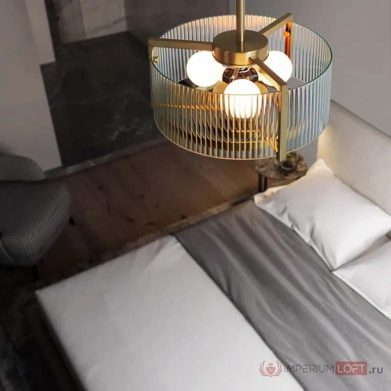 Люстра на штанге LUSSA D48 от ImperiumLoft