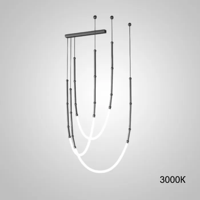 Подвесной светильник ALRIK COMBO Black 3000К от ImperiumLoft