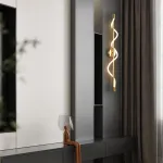 Настенный светильник MAURICE WALL H120 Brass
