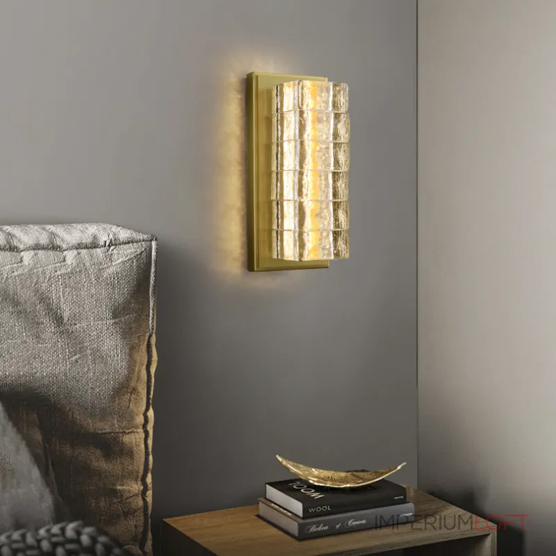 Настенный светильник IMANUEL WALL H50,5 Brass
