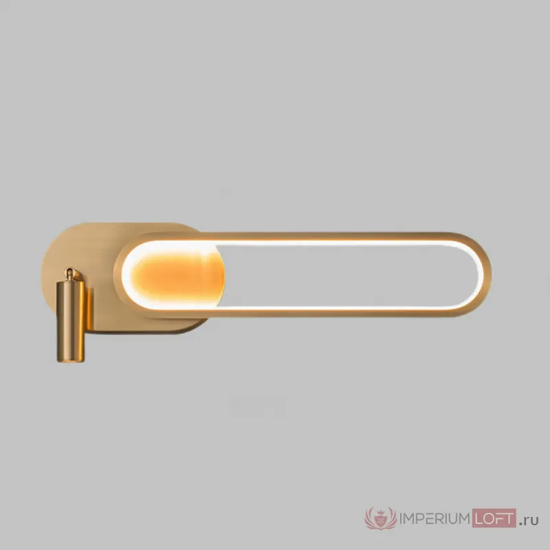 Настенный светильник CARIT B Brass от ImperiumLoft