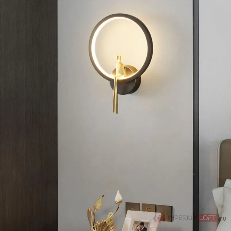 Настенный светильник REMUS WALL Brass от ImperiumLoft