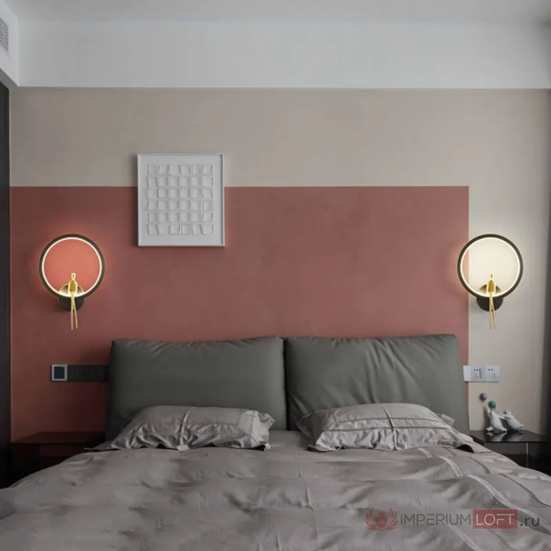 Настенный светильник REMUS WALL Brass от ImperiumLoft