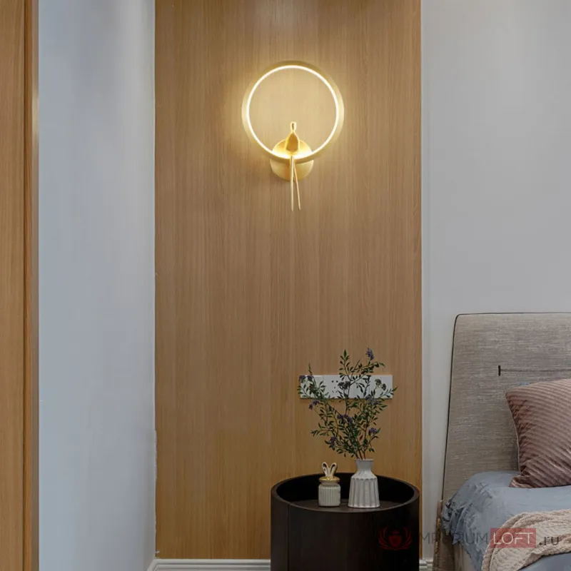 Настенный светильник REMUS WALL Brass от ImperiumLoft