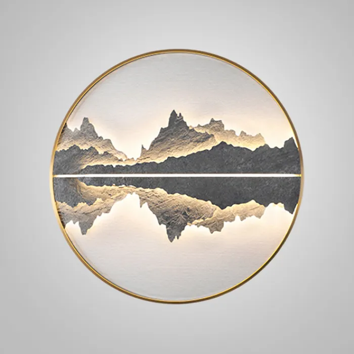Настенный светильник DAWN B B D80 Brass от ImperiumLoft