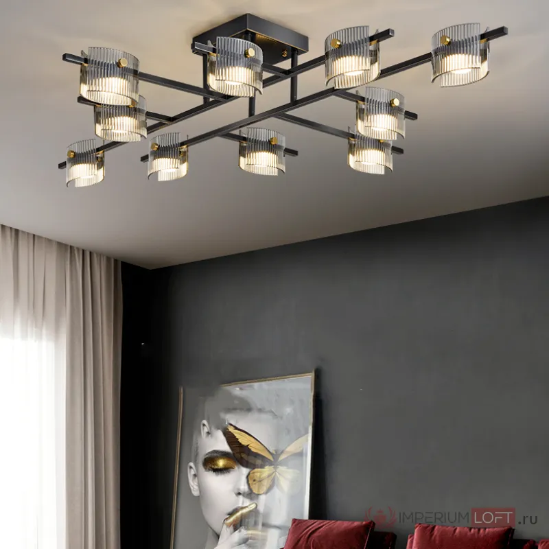 Потолочная люстра NICOLETTA CH L90 от ImperiumLoft