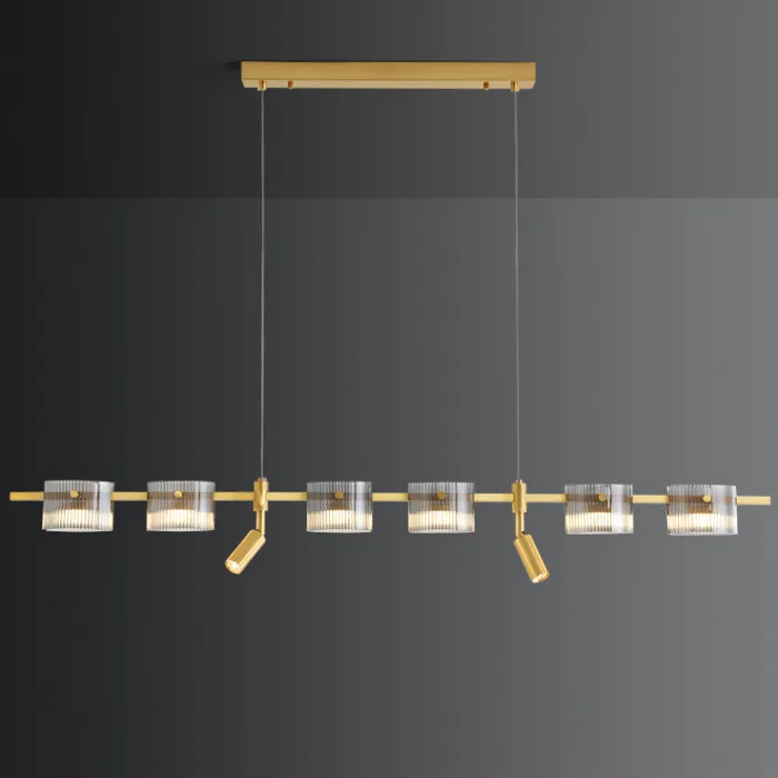 Подвесной светильник NICOLETTA C LONG L150 Brass от ImperiumLoft
