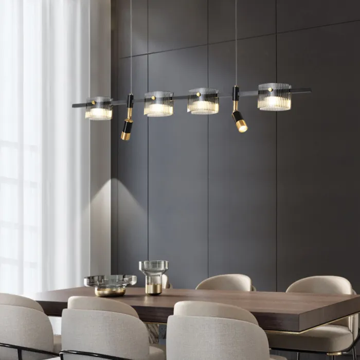 Подвесной светильник NICOLETTA C LONG L150 Black от ImperiumLoft