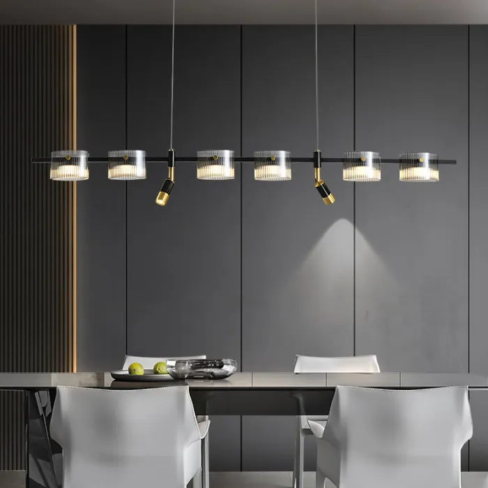 Подвесной светильник NICOLETTA C LONG L150 Black от ImperiumLoft