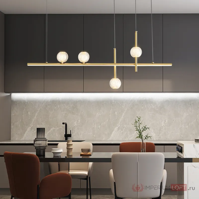 Подвесной светильник NORTON Brass от ImperiumLoft