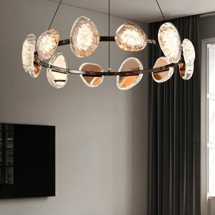 Подвесная люстра EVIAN RING D40+55+78 от ImperiumLoft