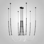 Подвесная люстра ALRIK CH Black от ImperiumLoft