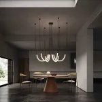 Подвесная люстра ALRIK CH Black от ImperiumLoft