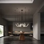 Подвесная люстра ALRIK CH Black от ImperiumLoft