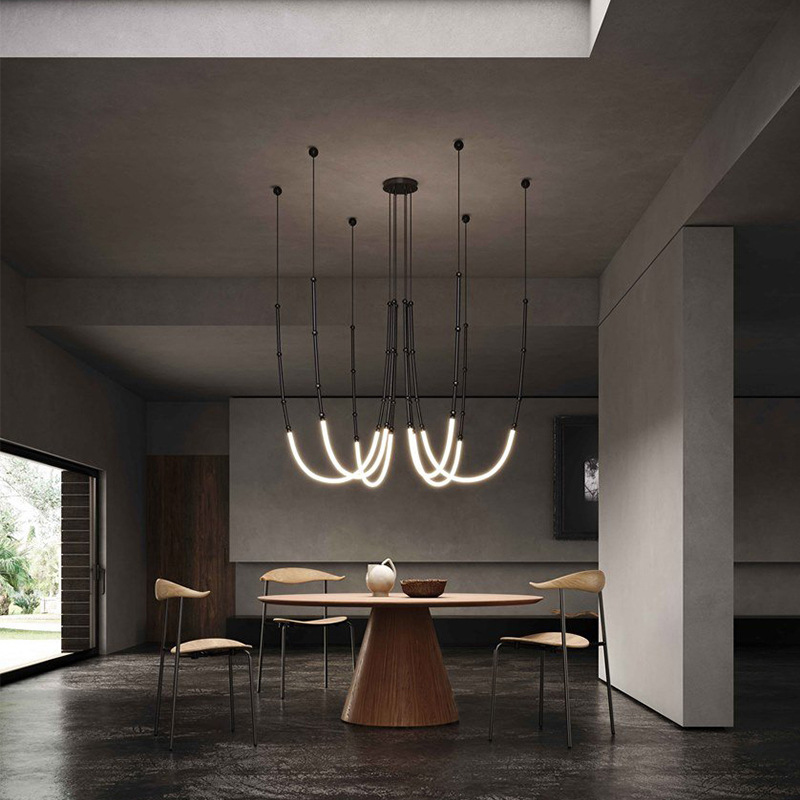 Подвесная люстра ALRIK CH Black от ImperiumLoft