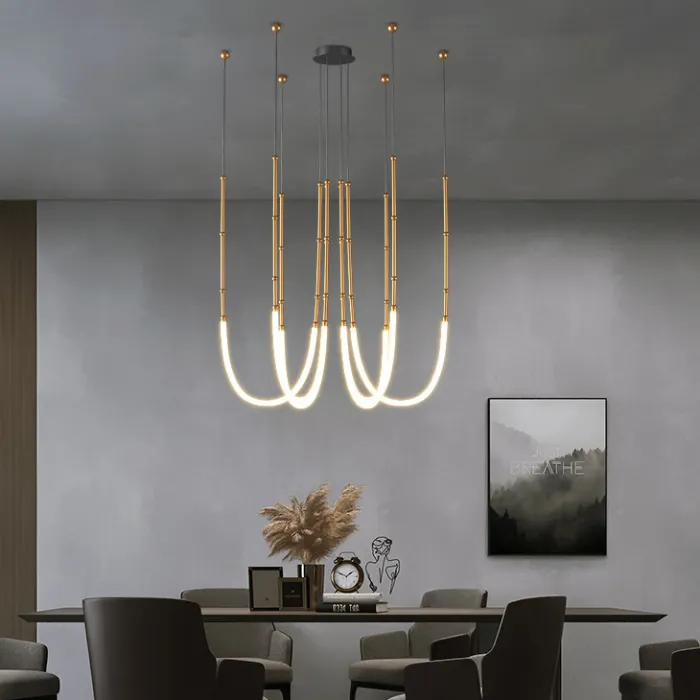 Подвесная люстра ALRIK CH Black от ImperiumLoft