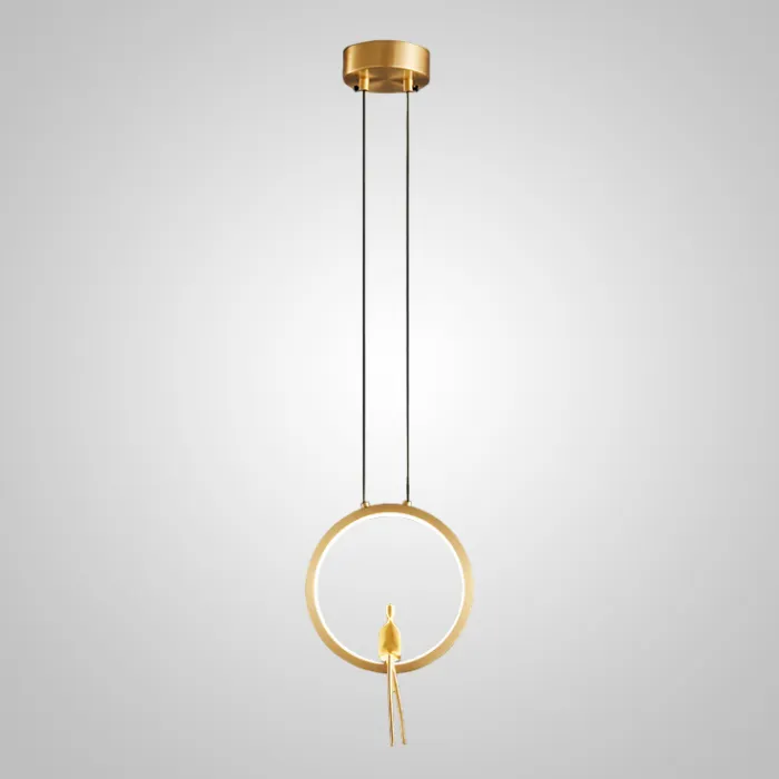 Подвесной светильник REMUS ONE Brass от ImperiumLoft