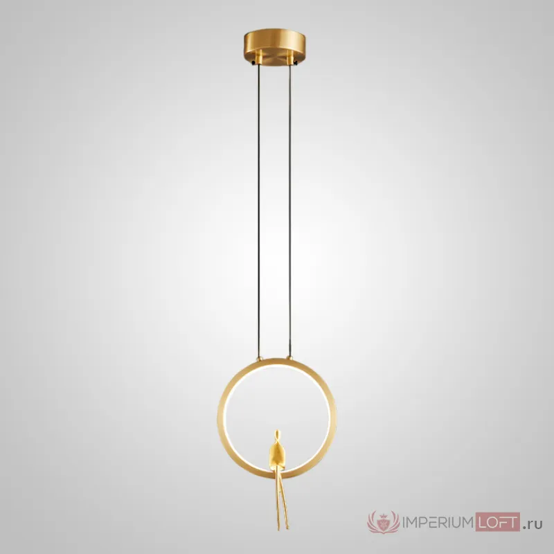 Подвесной светильник REMUS ONE Brass от ImperiumLoft