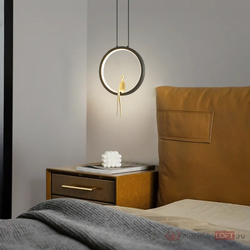 Подвесной светильник REMUS ONE Black от ImperiumLoft