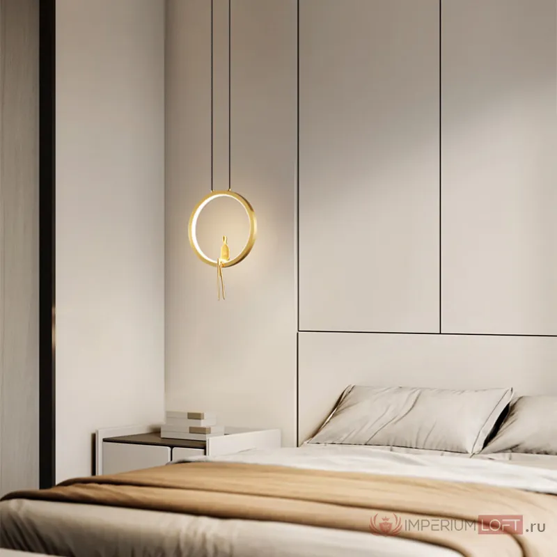 Подвесной светильник REMUS ONE Black от ImperiumLoft