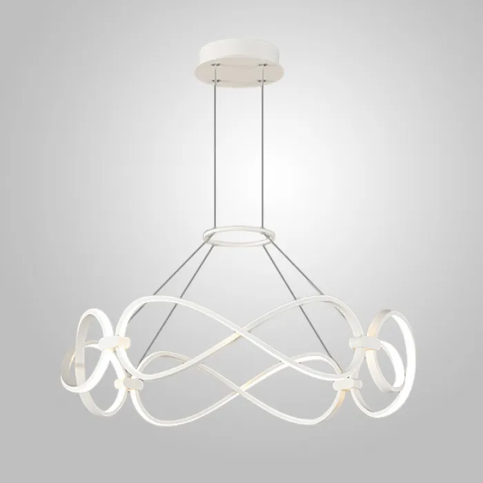 Подвесная люстра FORLI BW D60 White от ImperiumLoft