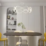 Подвесная люстра FORLI BW D60 White от ImperiumLoft