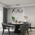 Подвесная люстра FORLI BW D60 White от ImperiumLoft